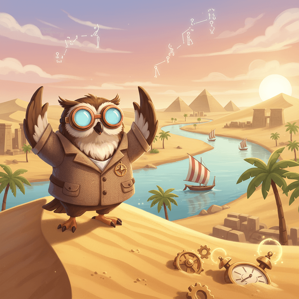 Professor Hoot's Sandy Stone Adventure